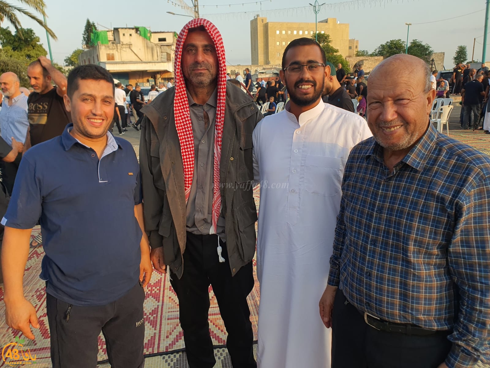 فيديو: صلاة عيد الأضحى المبارك من ساحة المسجد الكبير باللد